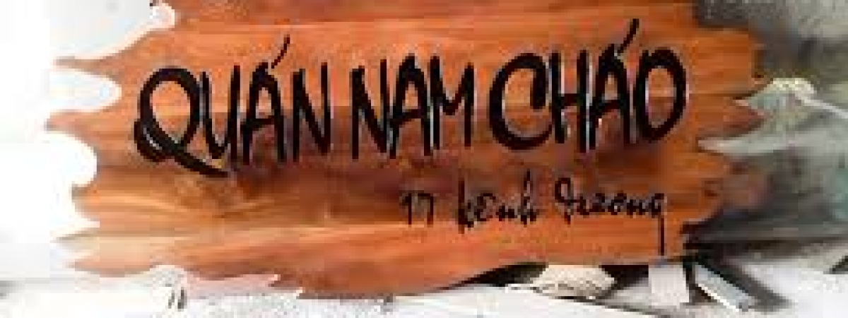Bảng hiệu gỗ quán ăn giá tốt tại Bình Dương