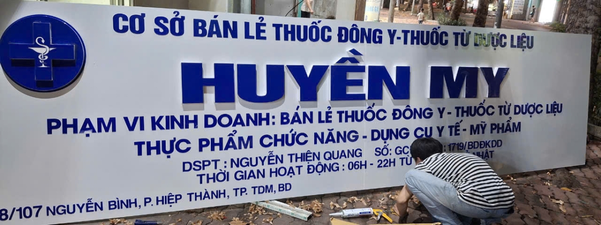 Bảng hiệu nhà thuốc 