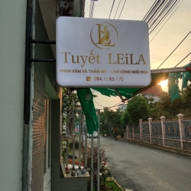 Bảng hiệu quảng cáo spa
