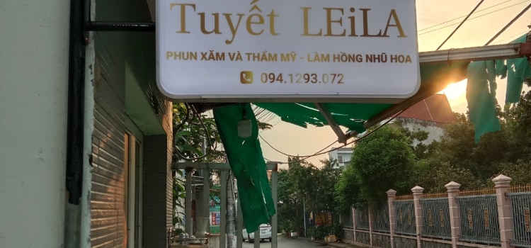 Bảng hiệu quảng cáo spa